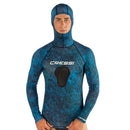 Blue Hunter Skin Hooded Top
